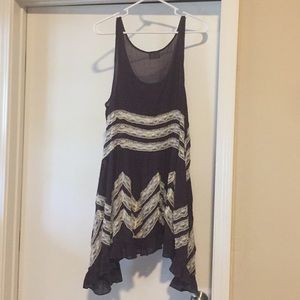 Free People dark purple dress